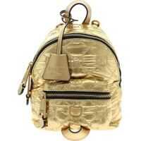 Rucsacuri Mini Teddy Bear Backpack In Gold Color Femei