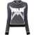 Off-White Cropped Sweater CHARCOAL