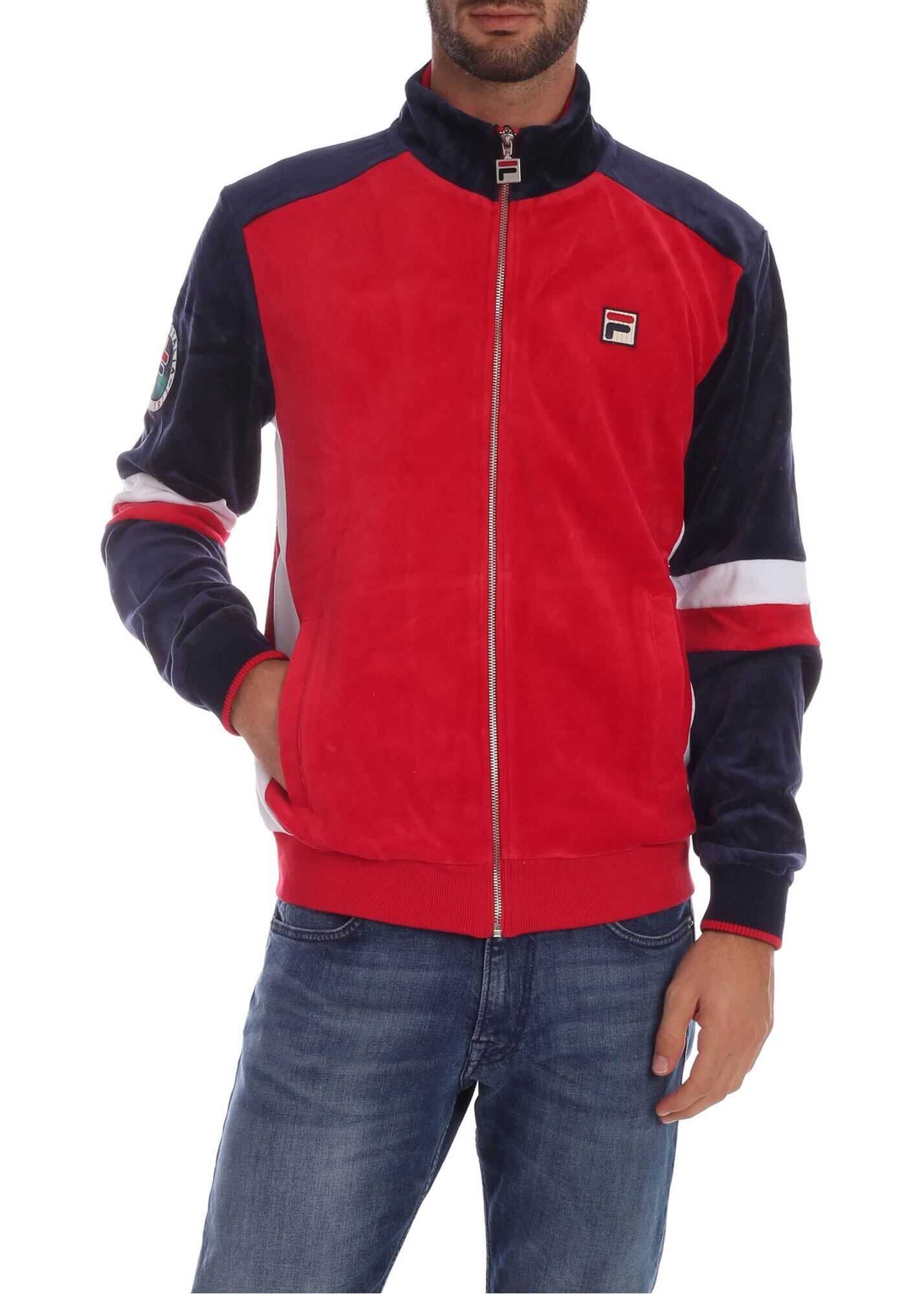 Bluza Fila Camden Sweatshirt In Red Red