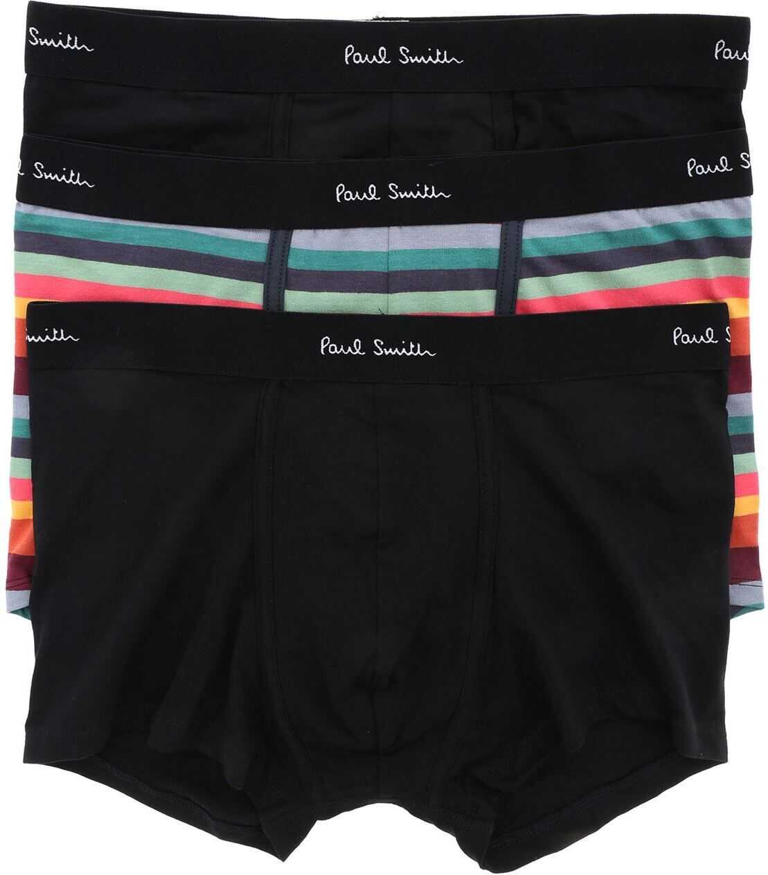 Paul Smith 3 Boxers Set With Branded Elastic Multi