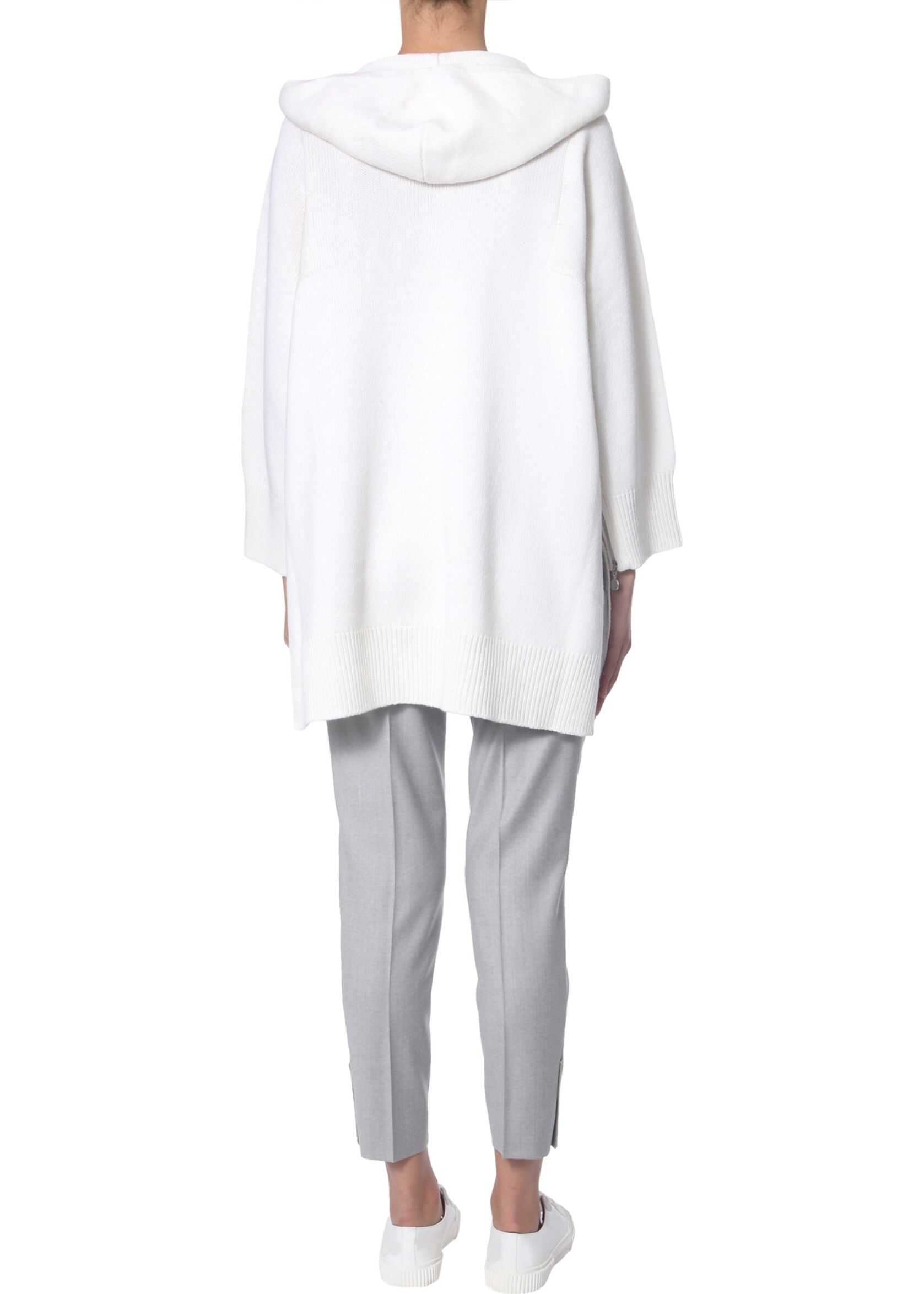 Fabiana Filippi Hooded Cardigan WHITE
