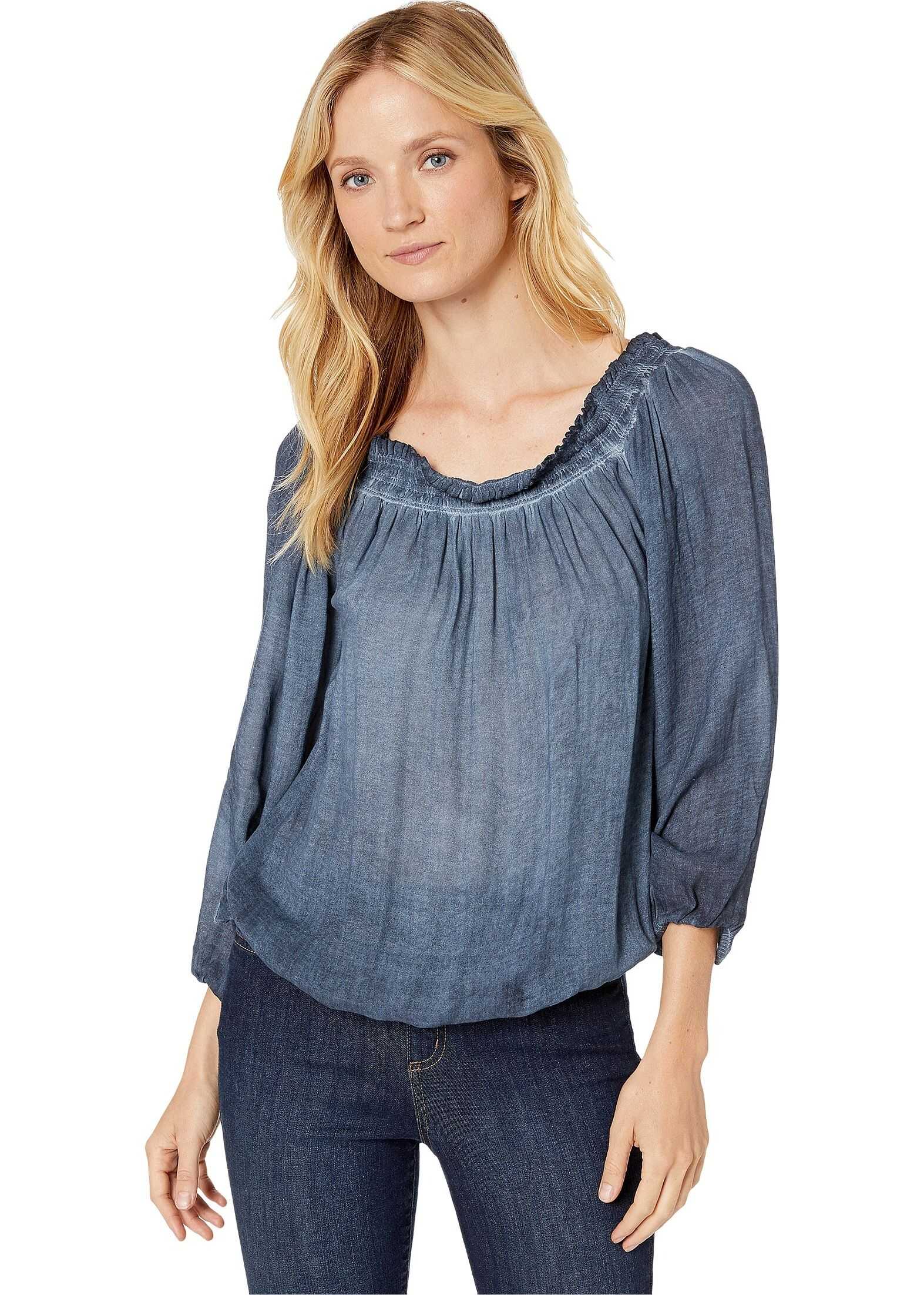 Long Sleeve Peasant Top