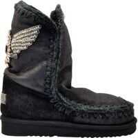 Cizme Leather Ankle Boots Femei