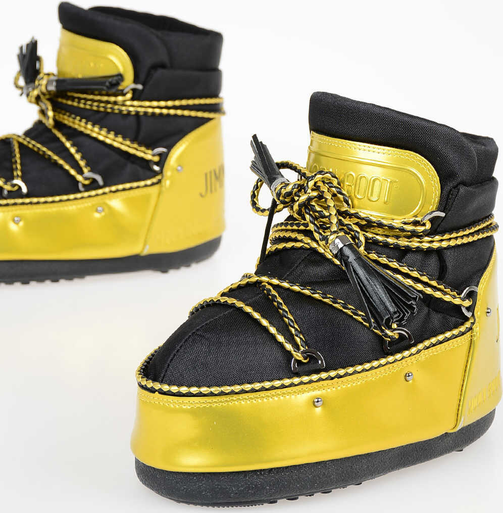 Jimmy Choo MOON BOOT Boots Mirror YELLOW