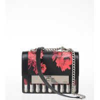 Genti de umar Printed Leather Shoulder Bag Femei