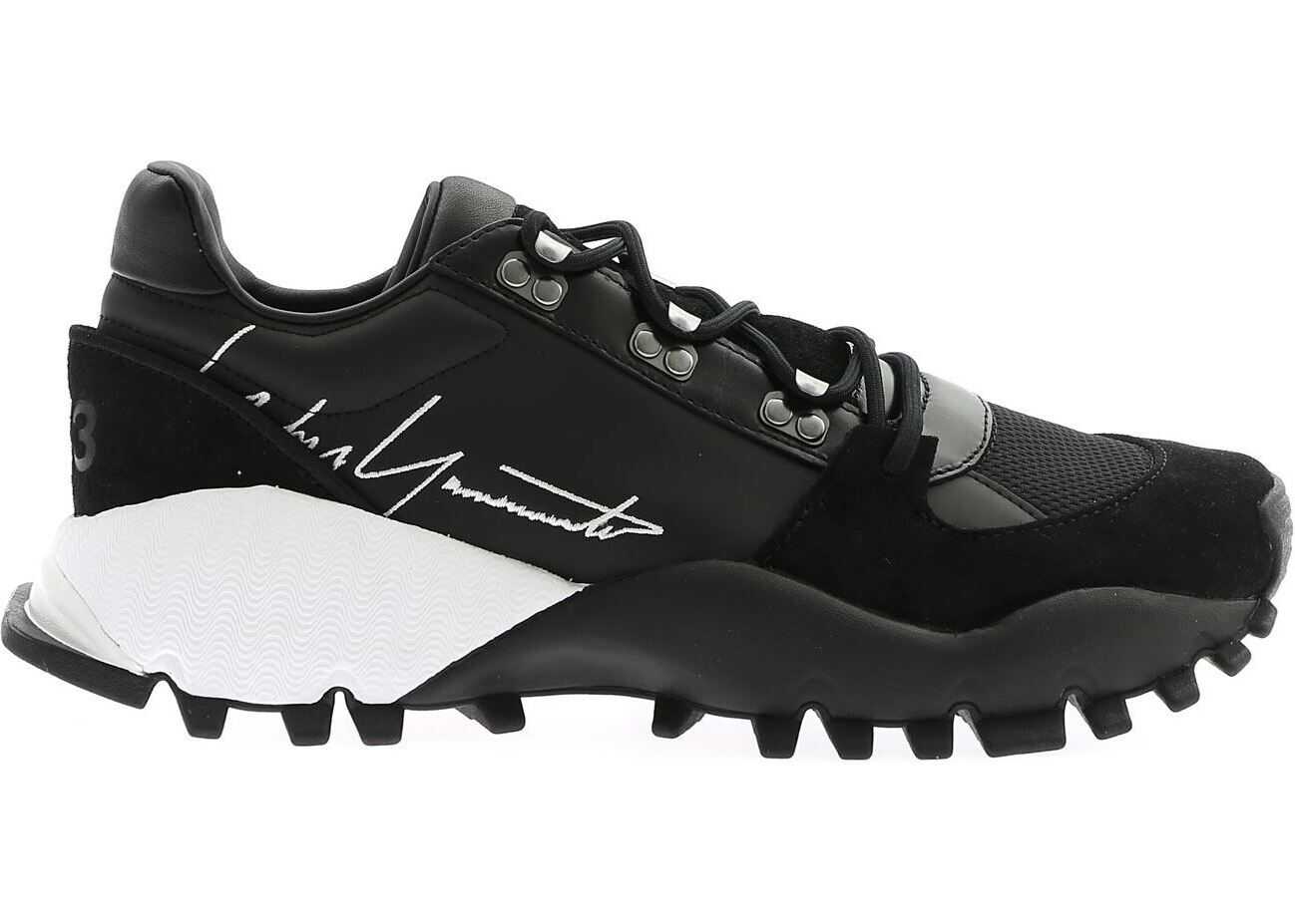 Y-3 Kyoi Trail Sneakers In Black Black