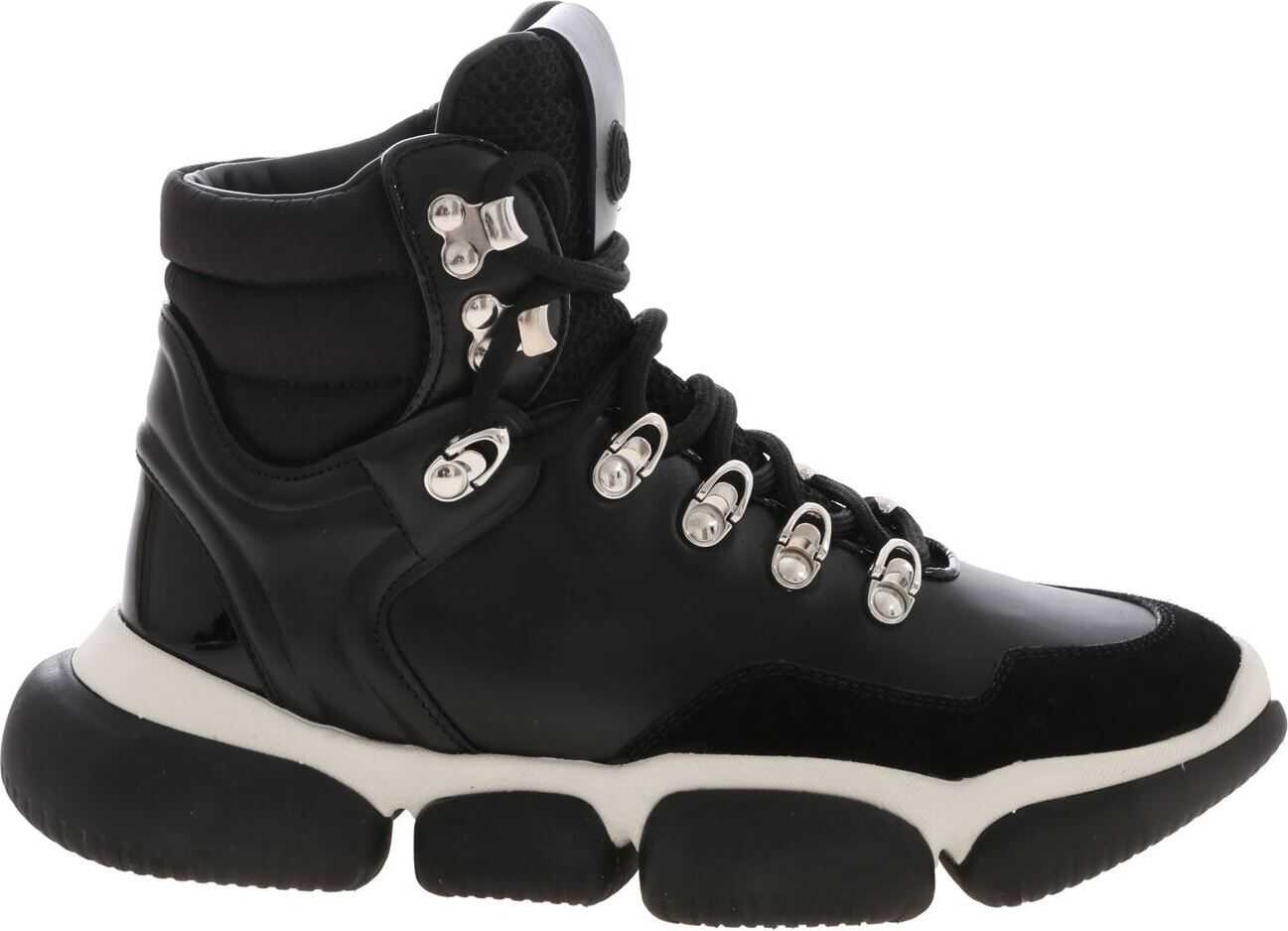 Moncler Brianna Sneakers In Black Black