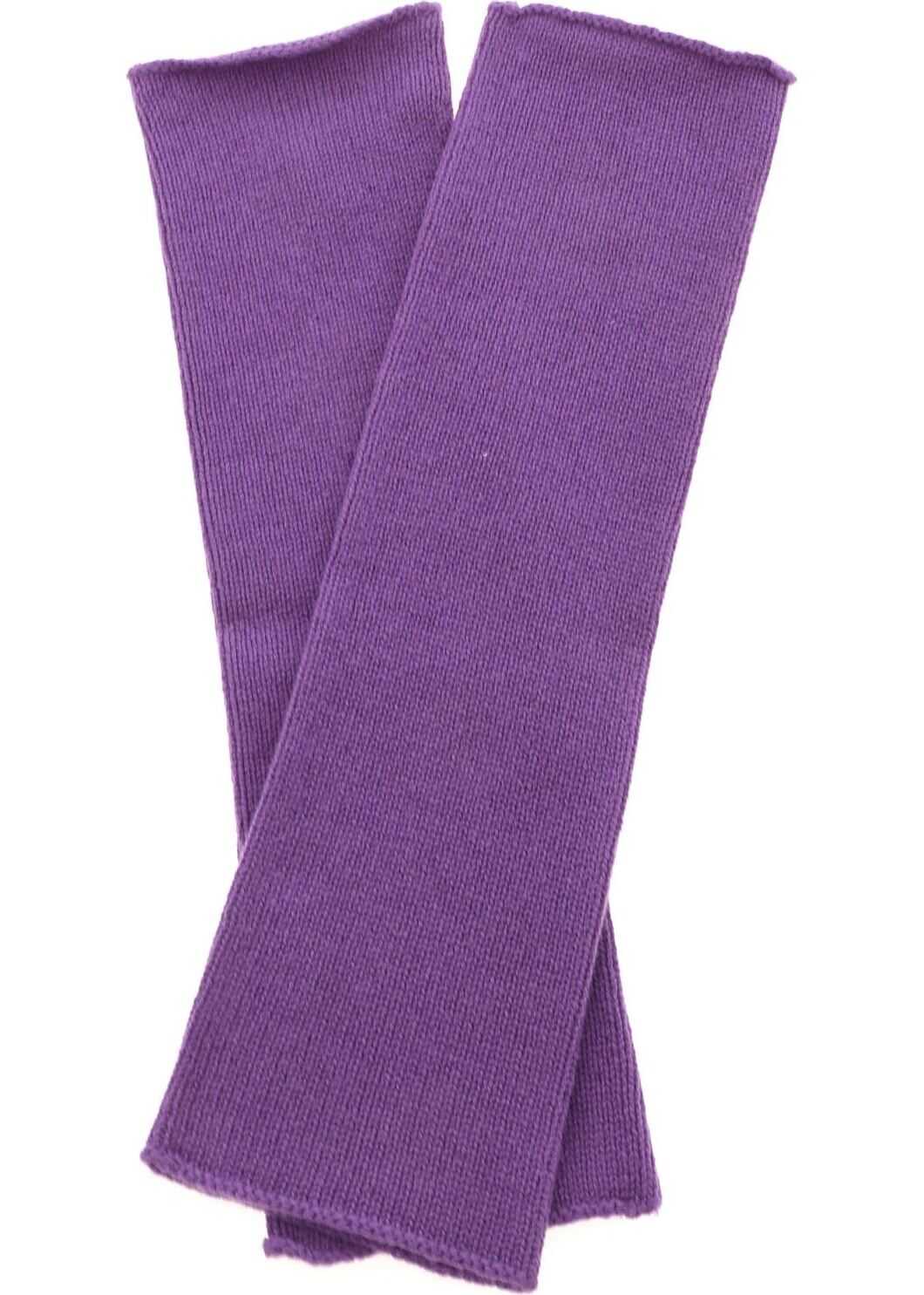 Kangra Cashmere Merino Wool Muff In Purple Purple