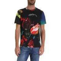 Tricouri New Masters Print T-Shirt In Black Barbati