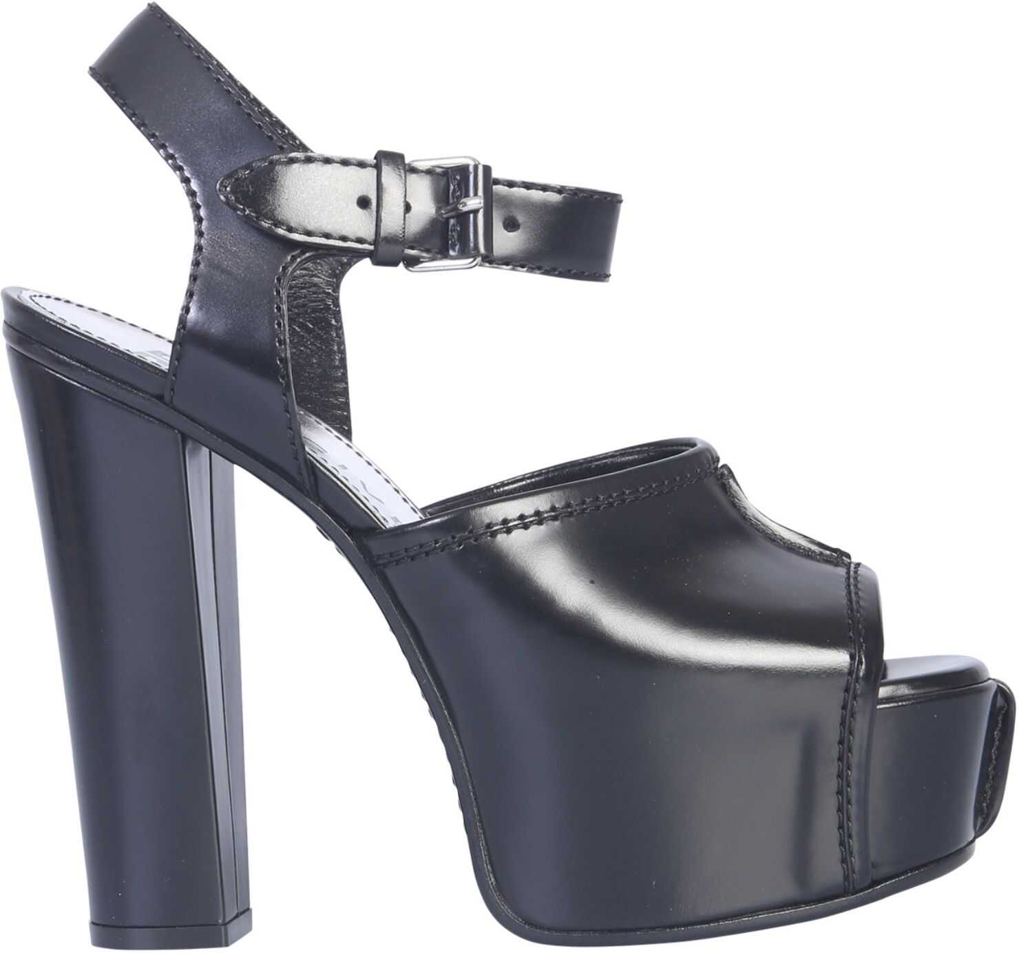 Givenchy Sandals With Plateau BLACK