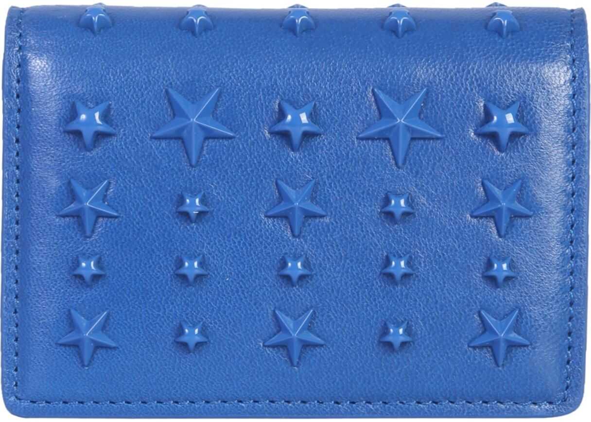 Jimmy Choo Jaxi Wallet BLUE
