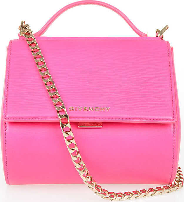 Givenchy Leather PANDORA BOX Shoulder Bag PINK