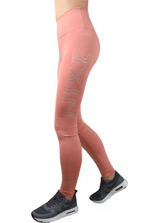 Colanti fitness Nike Swoosh Pink Pink Femei (BM 7130987) 2