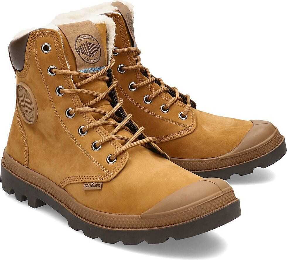 Bocanc Palladium Pampa Sport Cuff WPS Brązowy