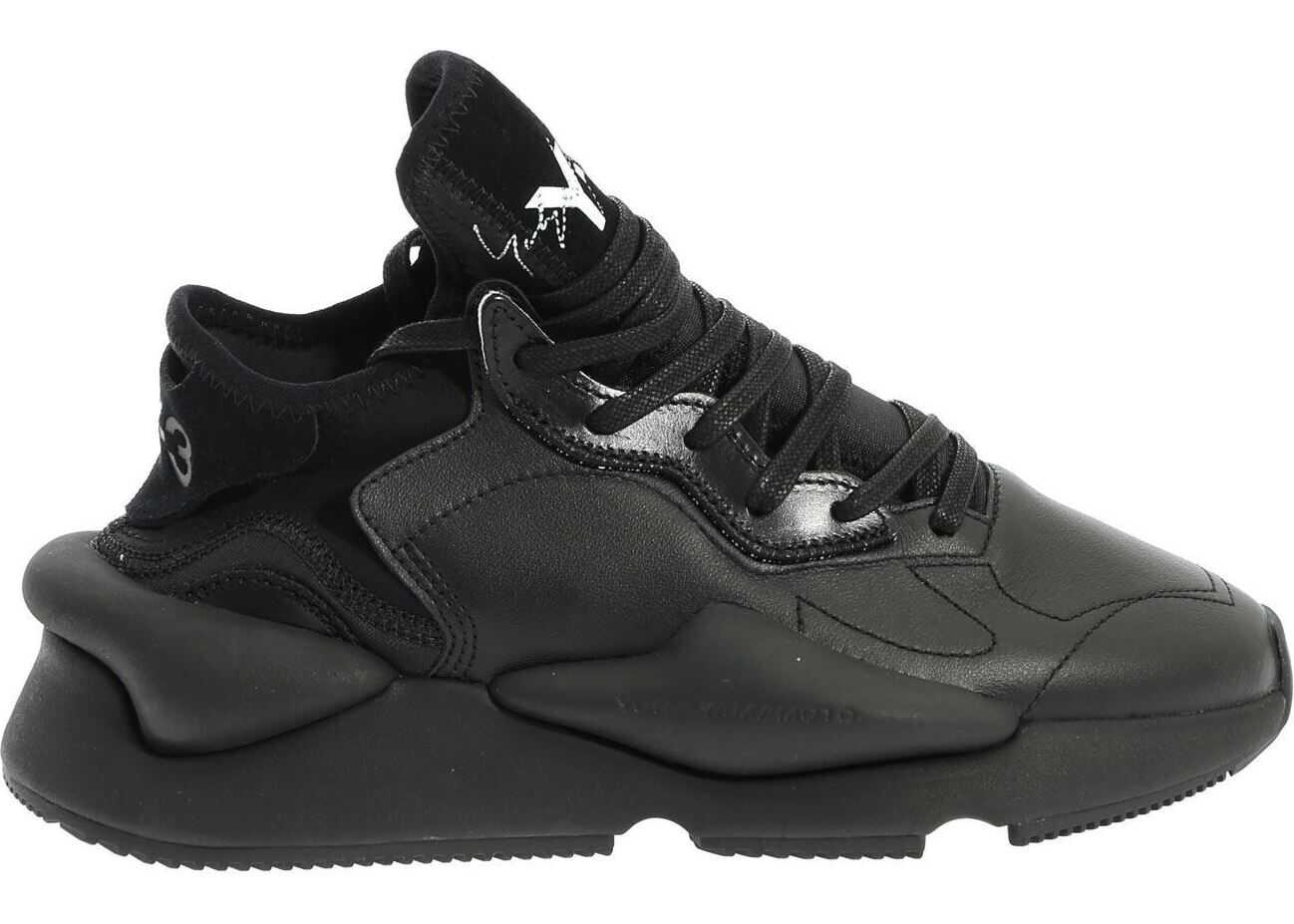 Y-3 Kaiwa Sneakers In Black Black