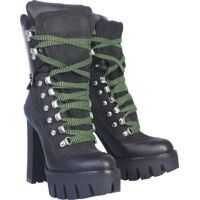 Cizme scurte Boot With Heel Femei