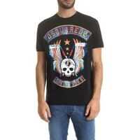 Tricouri Dsquared2 Logo Printed T-Shirt In Black* Barbati