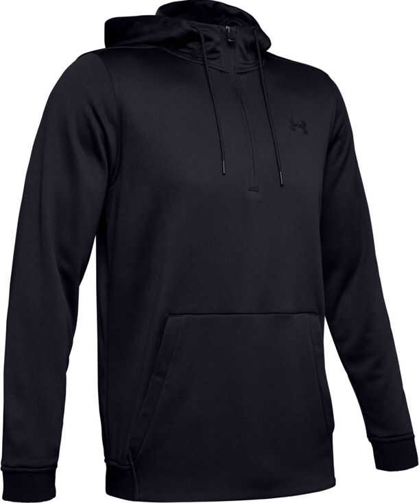 Bluza Under Armour Fleece 1/2 Zip Hoodie Black