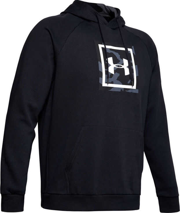 Bluza Under Armour Rival Fleece Printed Hoodie Black