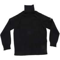 Pulovere casual Ribbed Knitted Turtleneck In Black Baieti