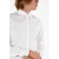 Camasi elegante pentru Barbati - Camasi elegante DSQUARED2 Stretch Cotton Shirt White Barbati (BM 7139807) - B-mall.ro
