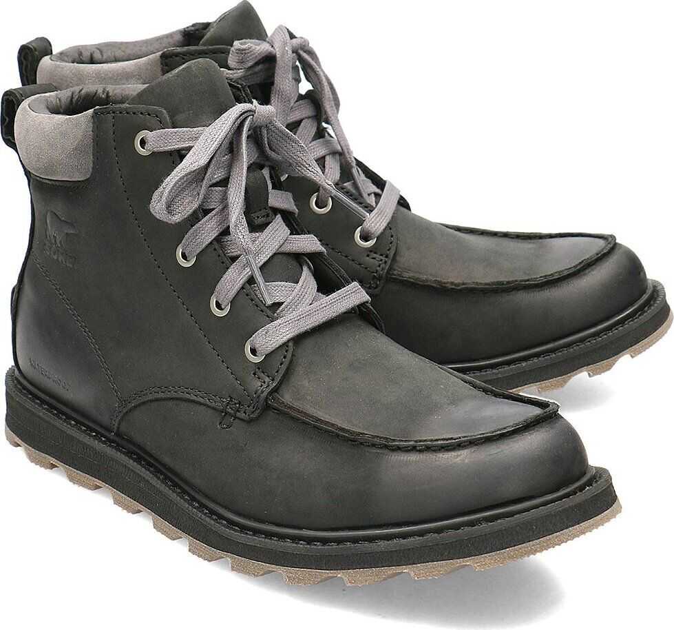 Bocanc SOREL Sorel MADSON MOC TOE WATERPROOF Czarny