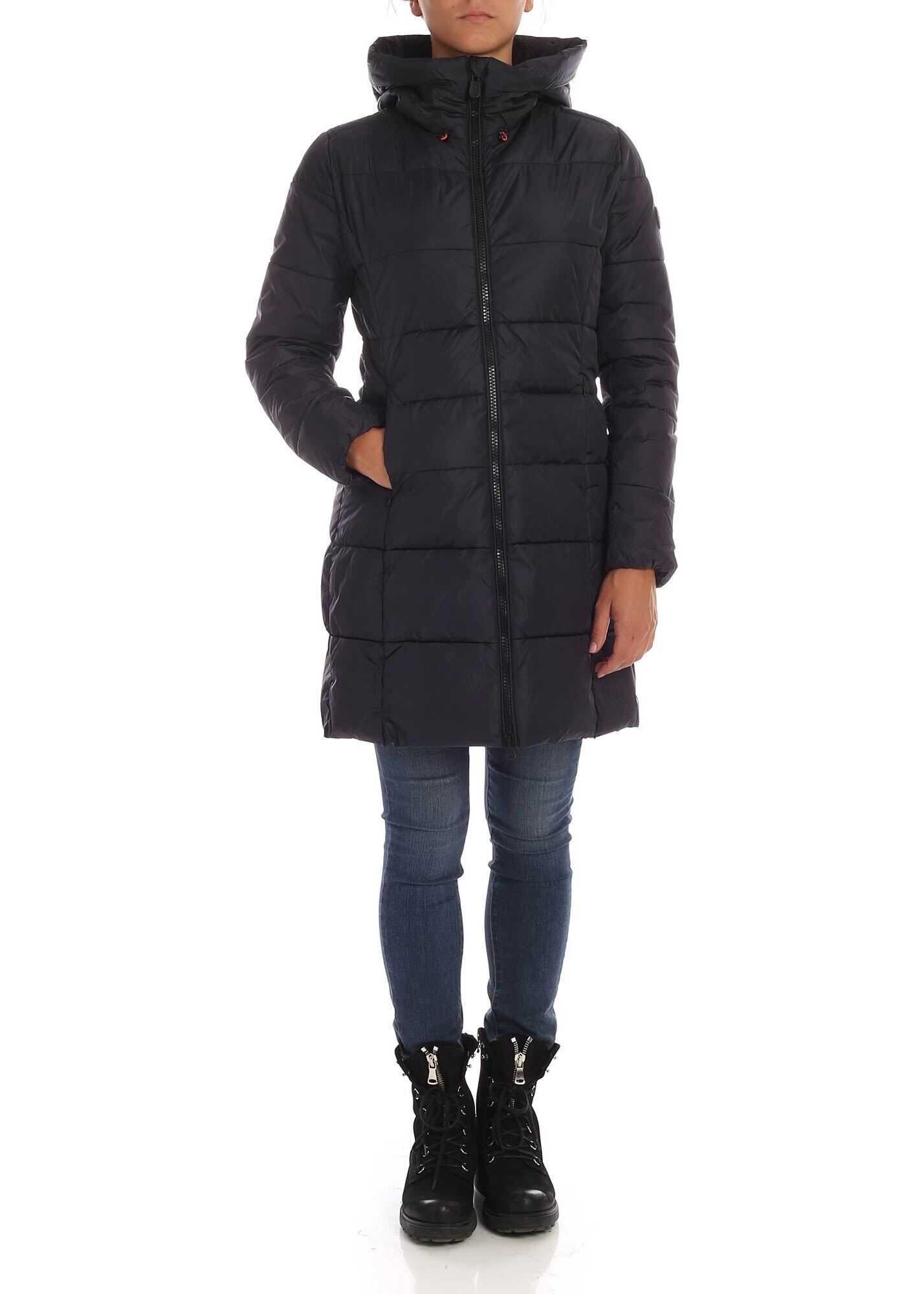 Save the Duck Quilted Down Jacket In Black* Black