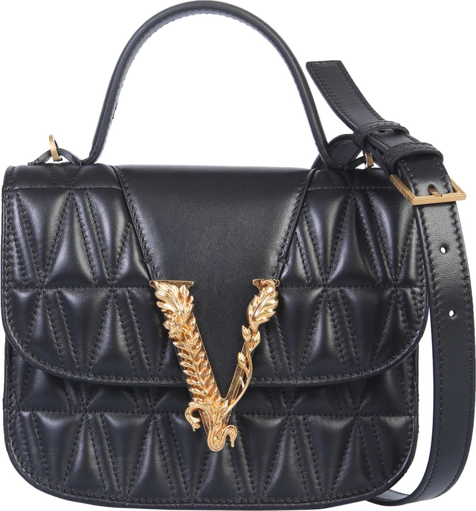 Versace Virtus Dual-Carry Bag BLACK