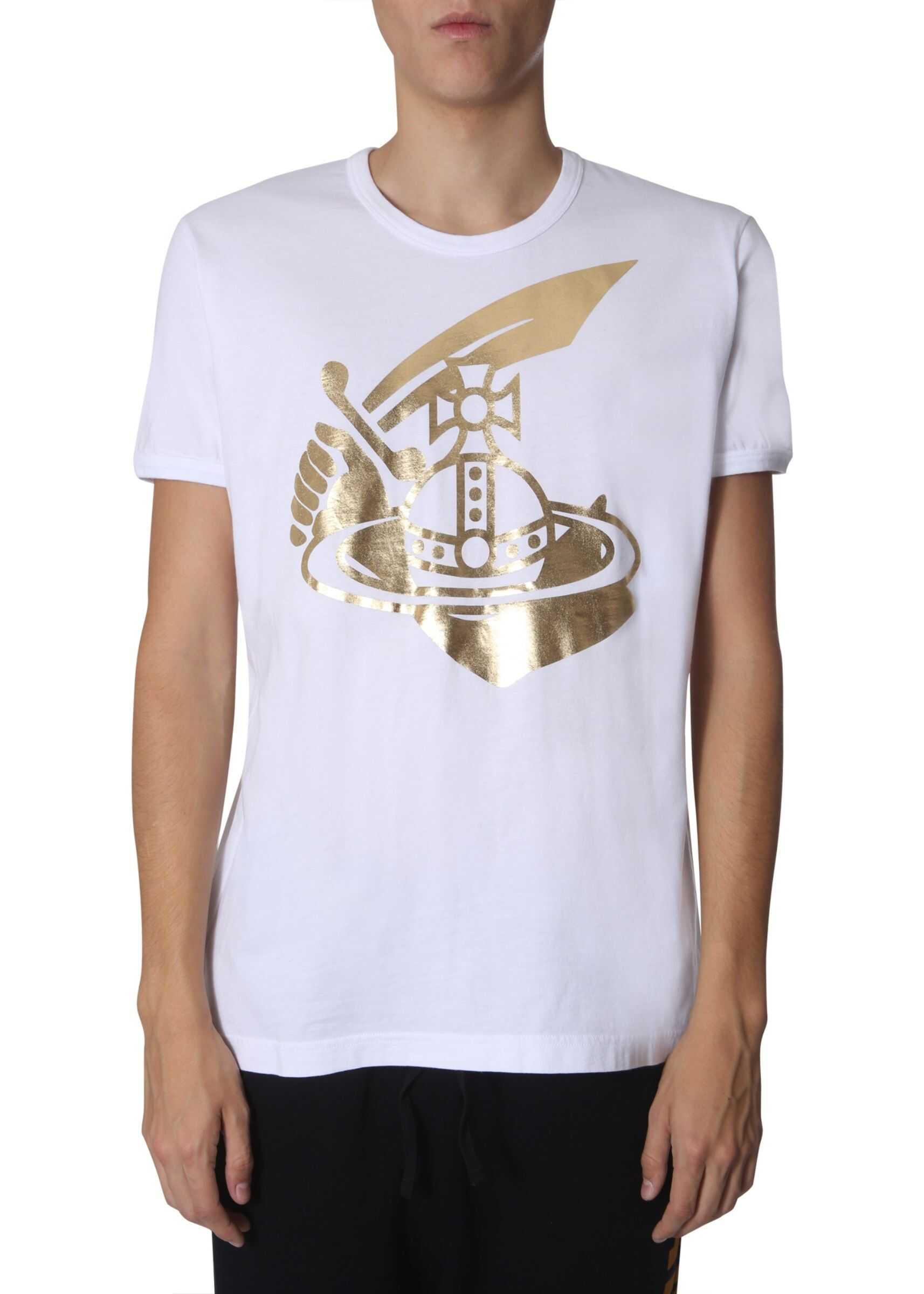 Vivienne Westwood Round Neck T-Shirt WHITE
