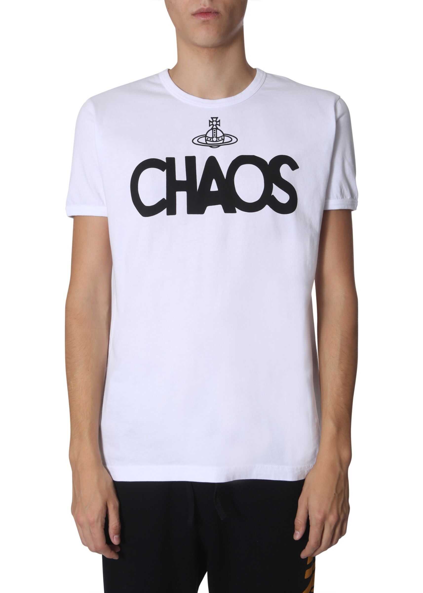 Vivienne Westwood Round Neck T-Shirt WHITE