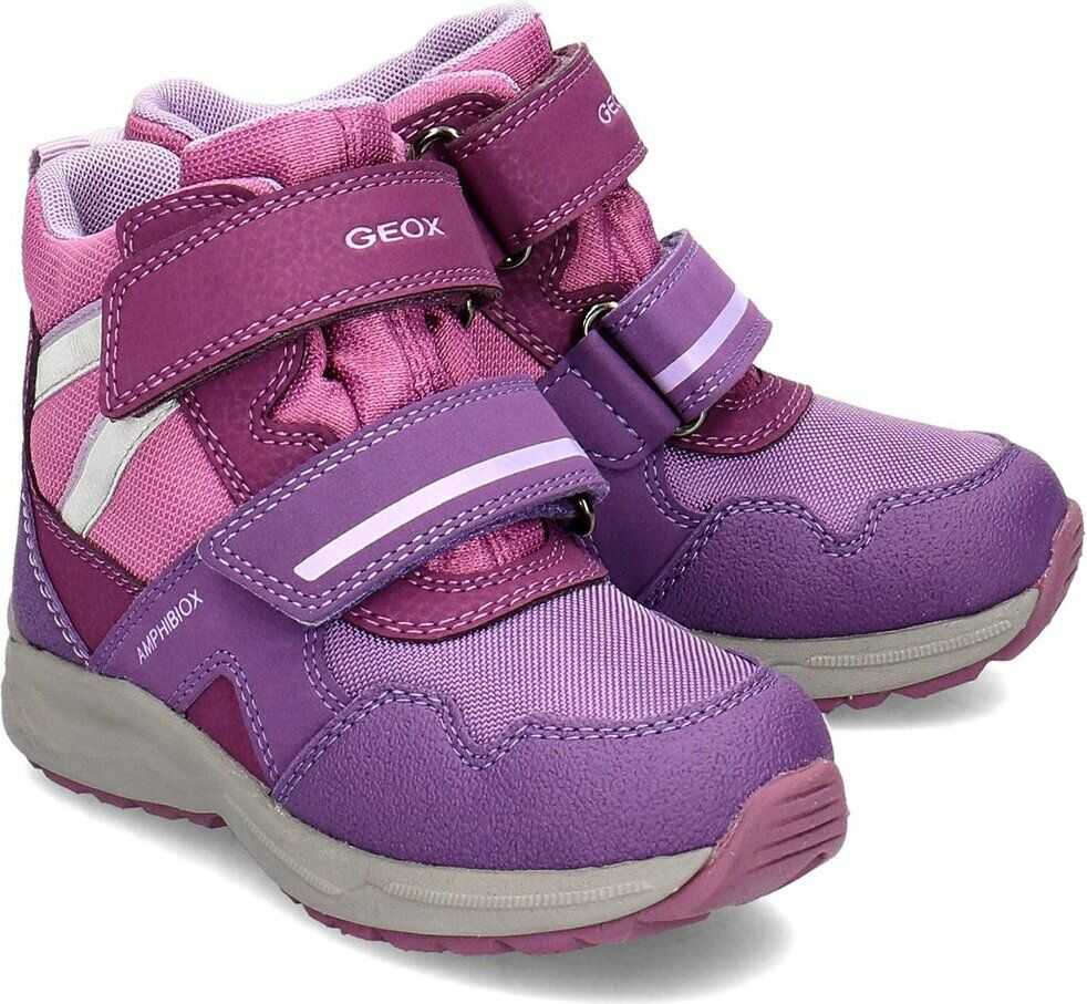 Cizma Geox Junior Kuray Różowy