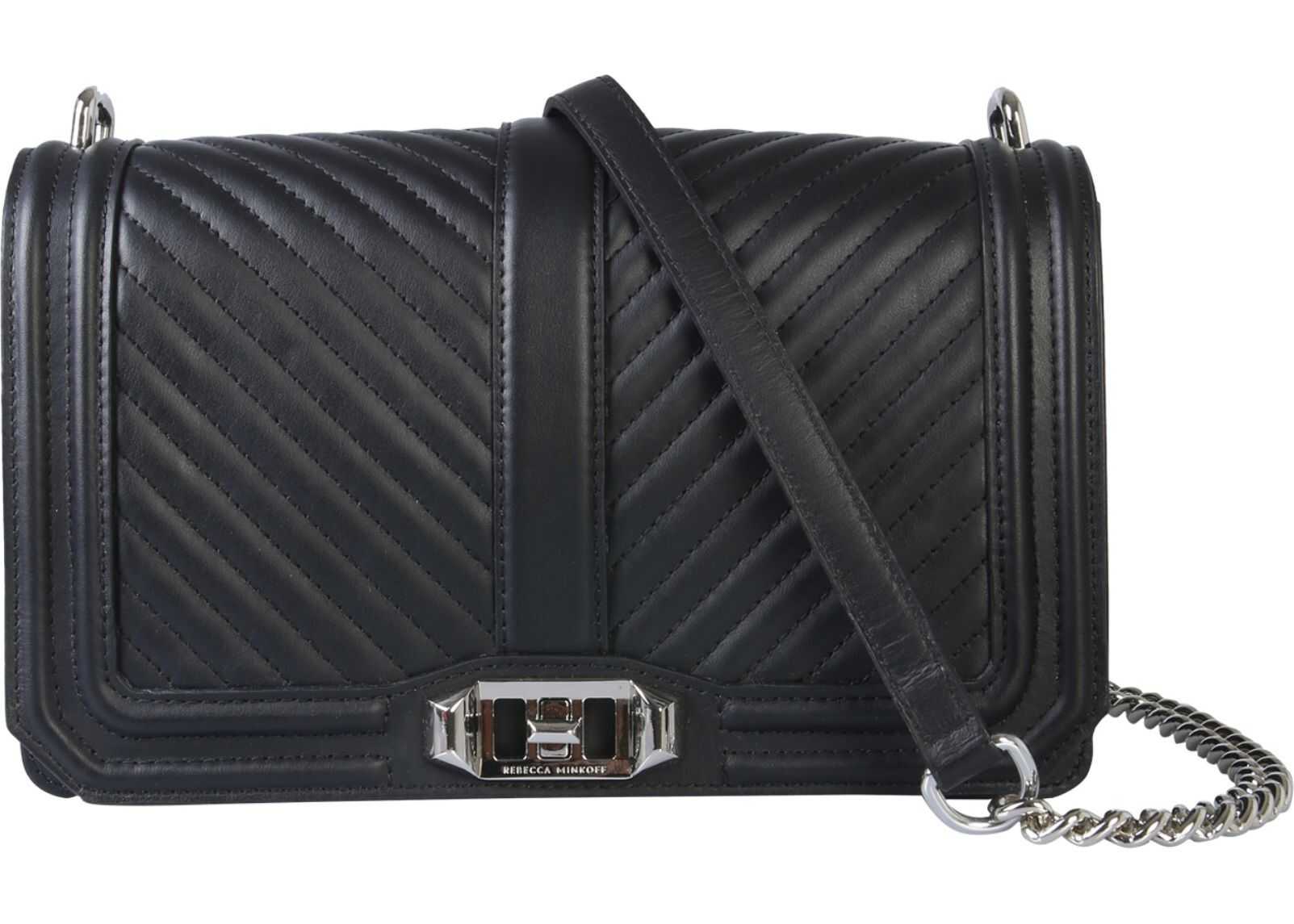 Rebecca Minkoff Love Shoulder Bag BLACK