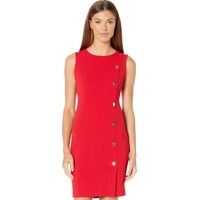 Rochii elegante Side Snap Sheath Dress Femei
