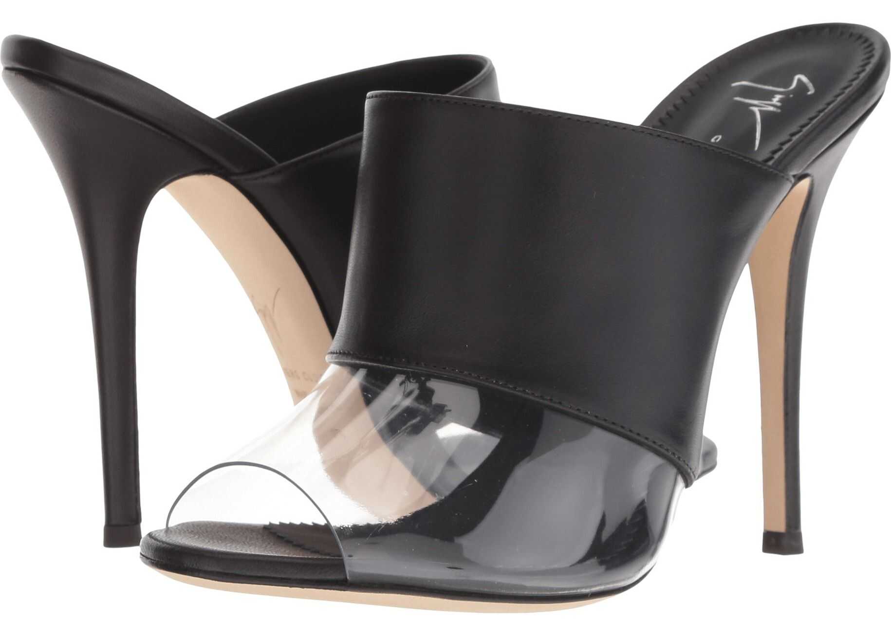 Giuseppe Zanotti Gladys Vinyl Slide Sandal Vinile/Spess. 1.0 Transparente