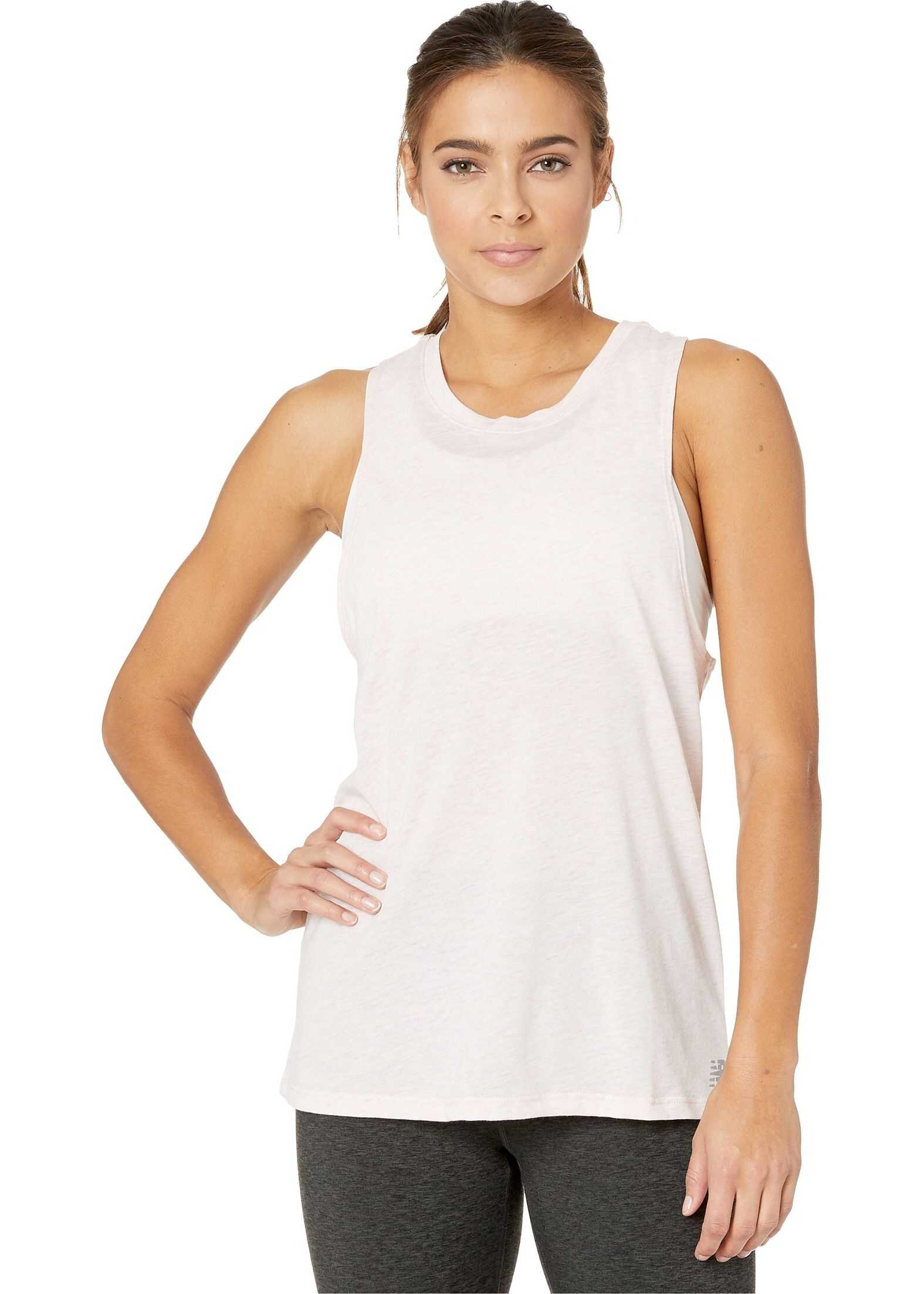 New Balance Relentless Tank Pink Mist Heather