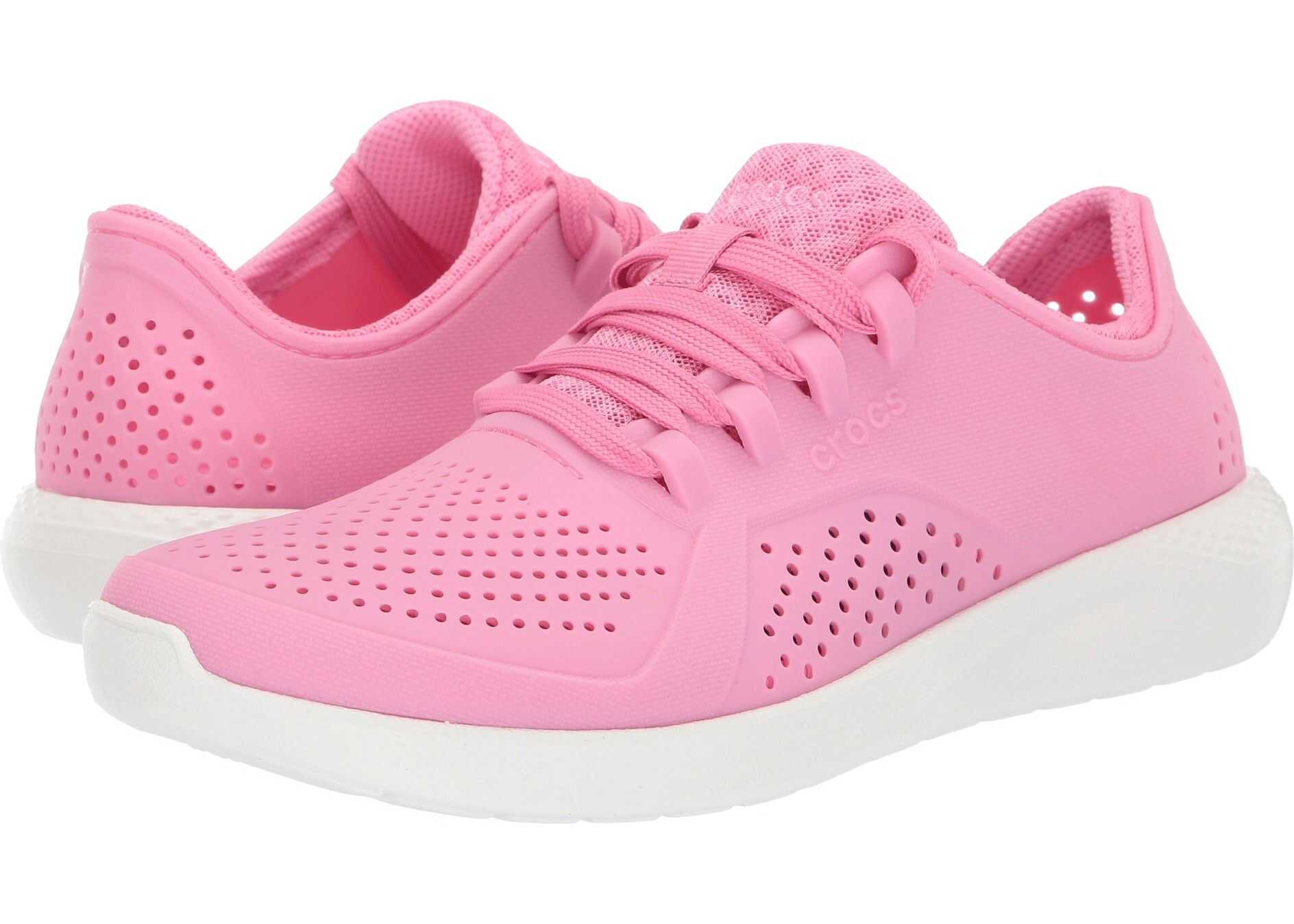 Crocs LiteRide Pacer Pink Lemonade/White