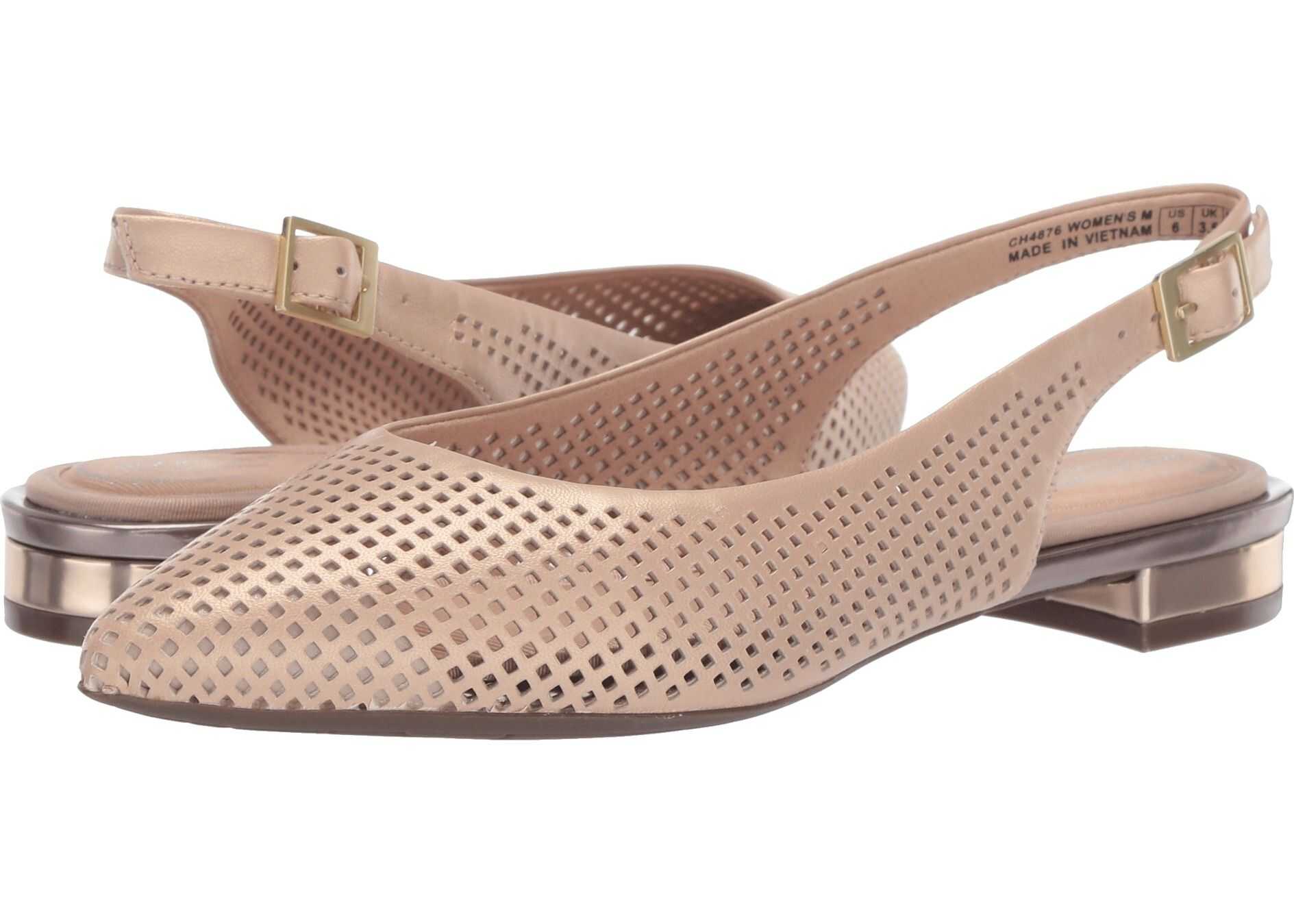 Balerin Rockport Total Motion Adelyn Perf Sling Neutral Beige