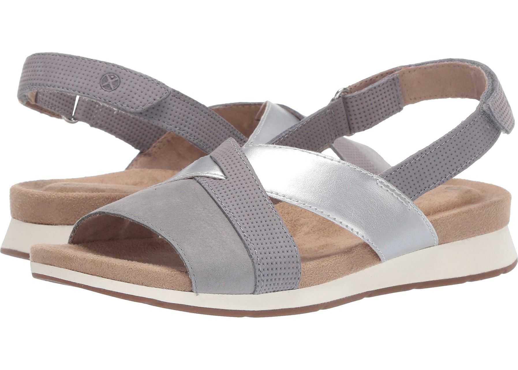 Hush Puppies Pepper Slingback Frost Gray Nubuck