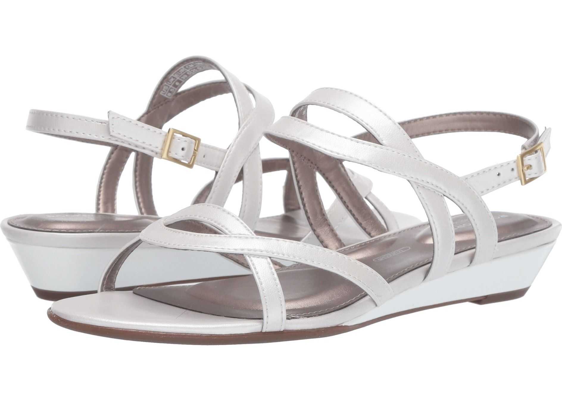 Rockport Total Motion Zandra Ankle Strap White