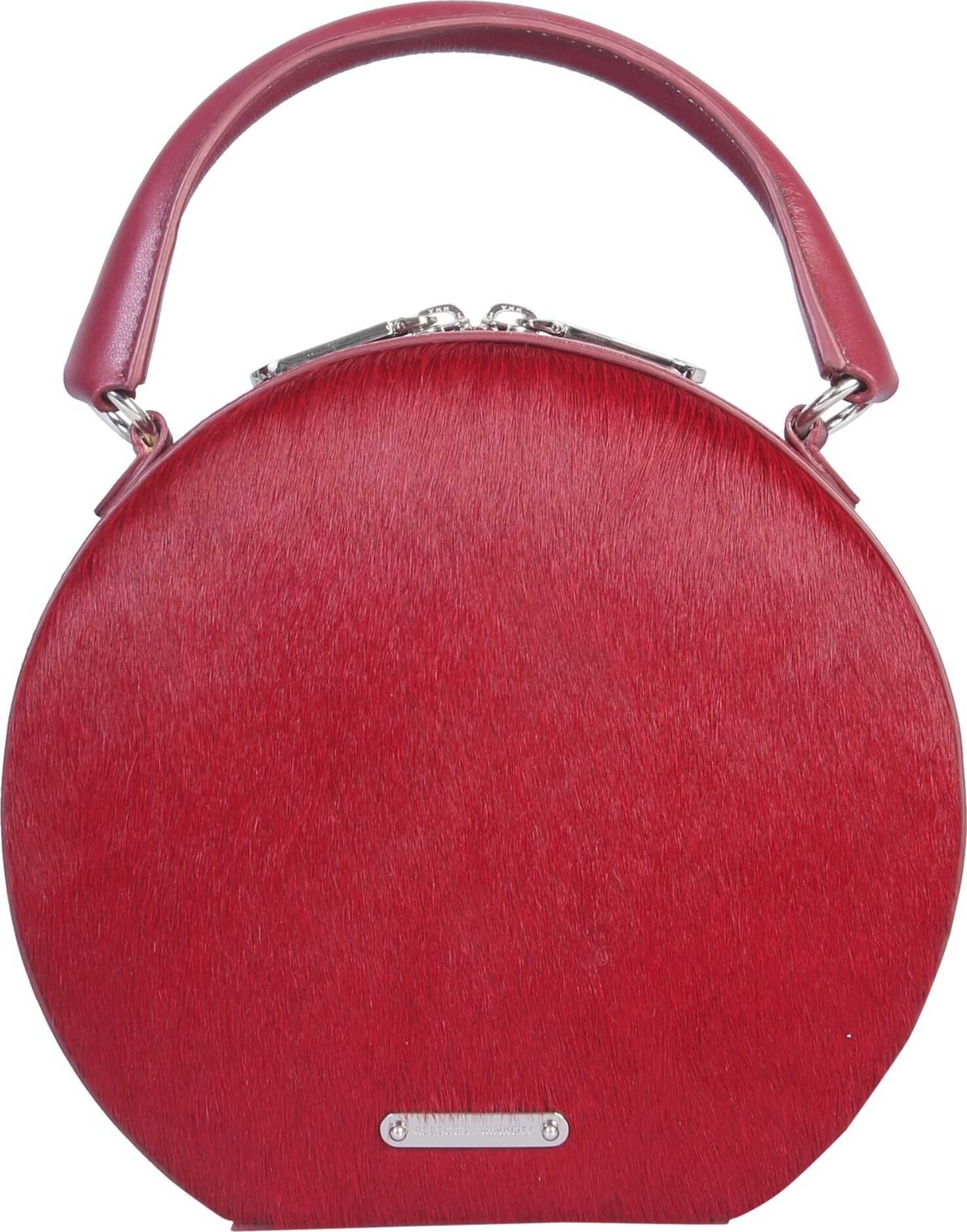 Rebecca Minkoff Circle Noemi Shoulder Bag BORDEAUX