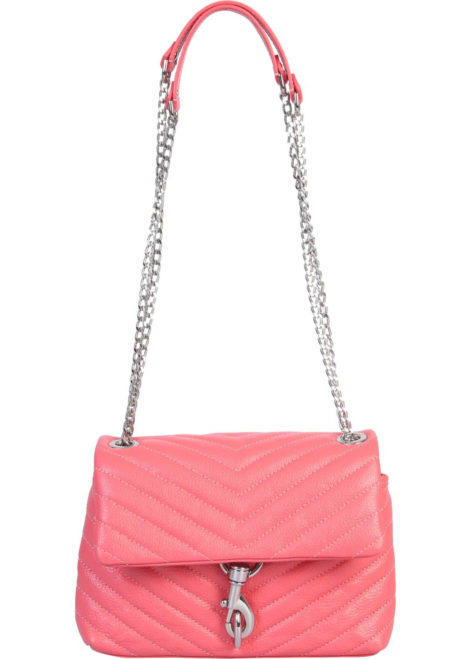 Rebecca Minkoff Small Edie Shoulder Bag PINK
