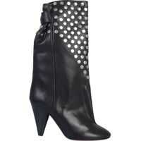 Cizme scurte Wrinkle Boot With Studs Femei