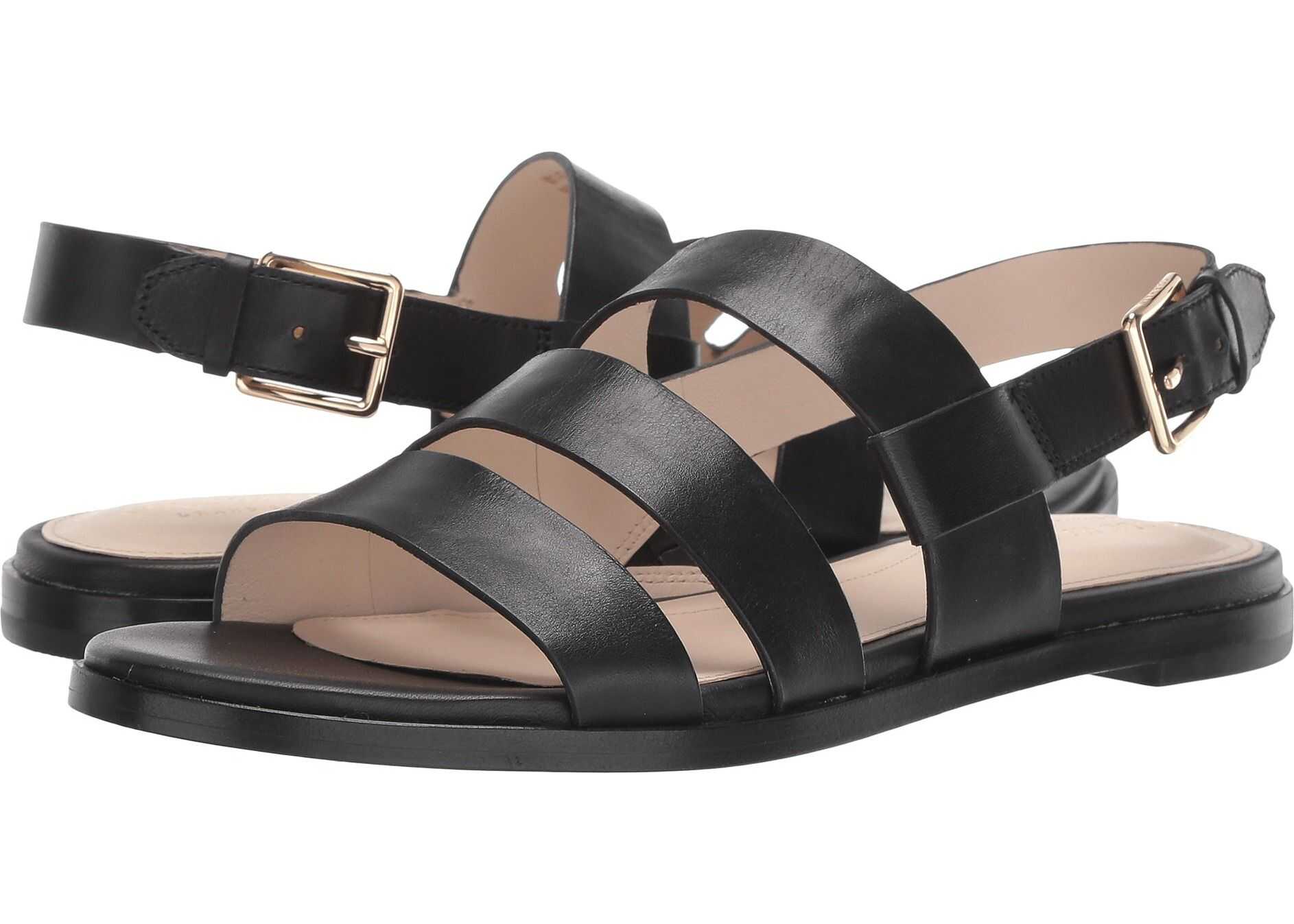 Cole Haan Anela Grand Sandal Black Leather