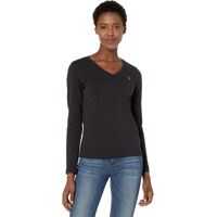 Bluze Solid Long Sleeve Stretch Tee Femei