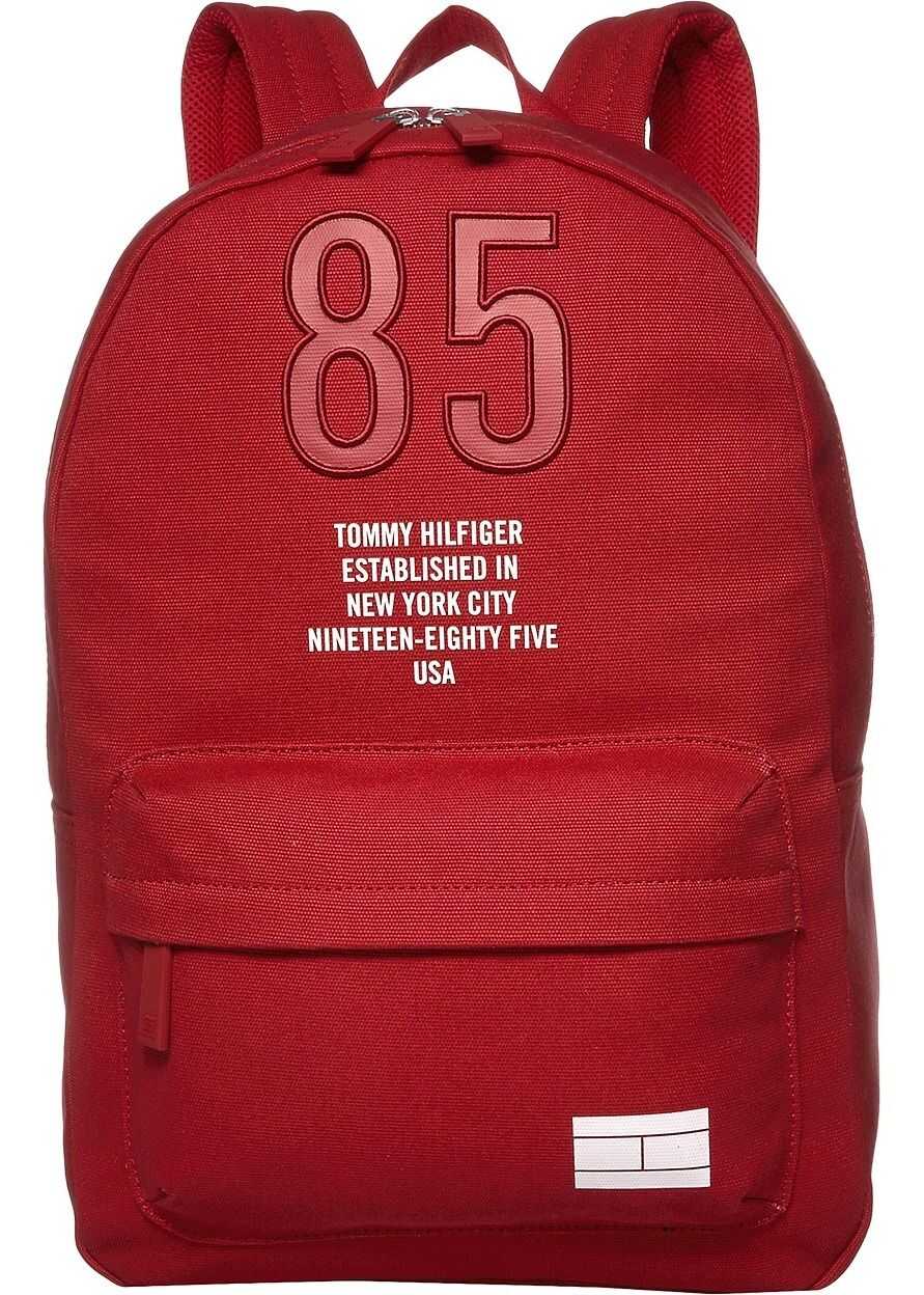 Tommy Hilfiger Hilfiger Canvas Backpack Tommy Red