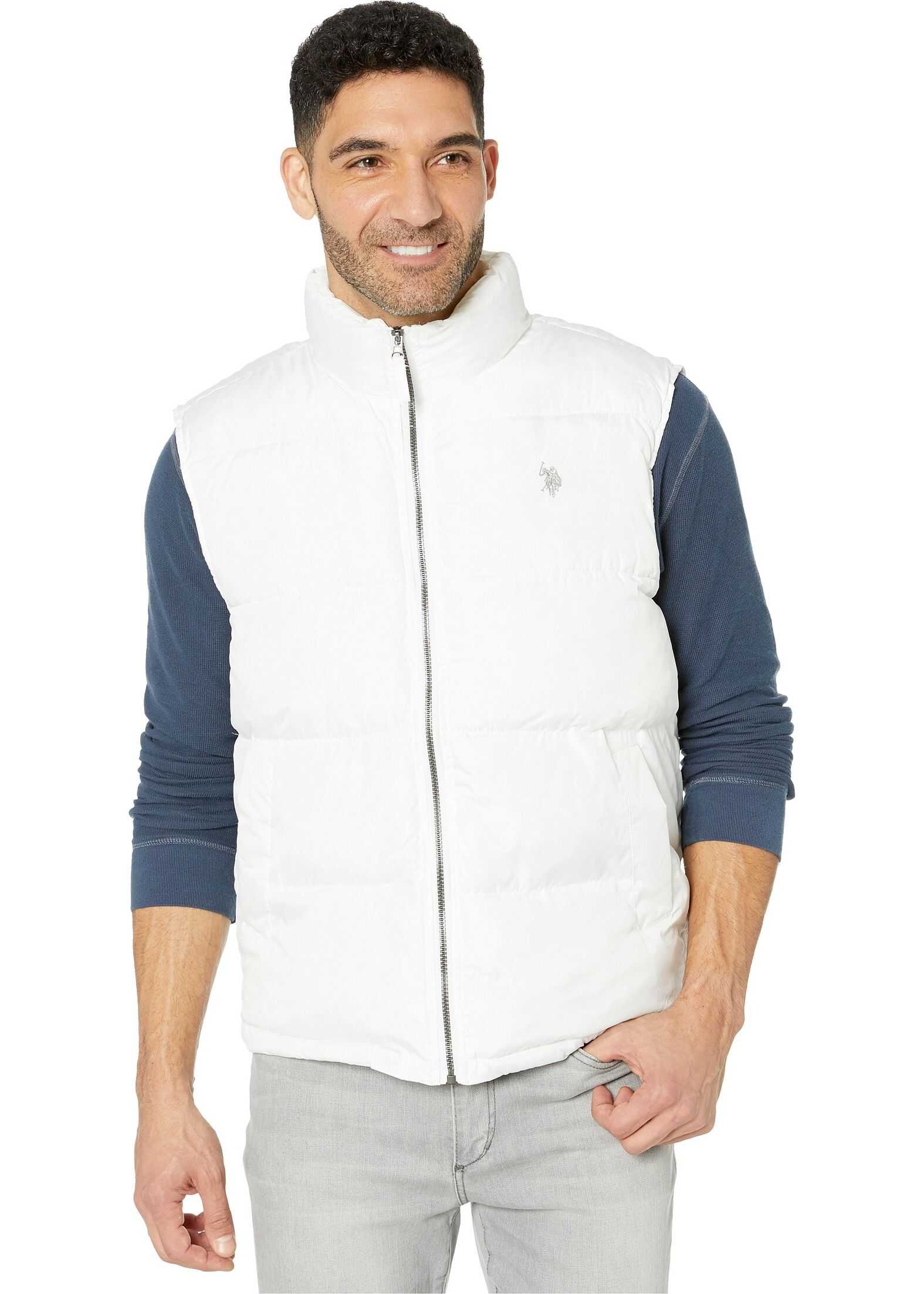 U.S. POLO ASSN. Signature Vest White
