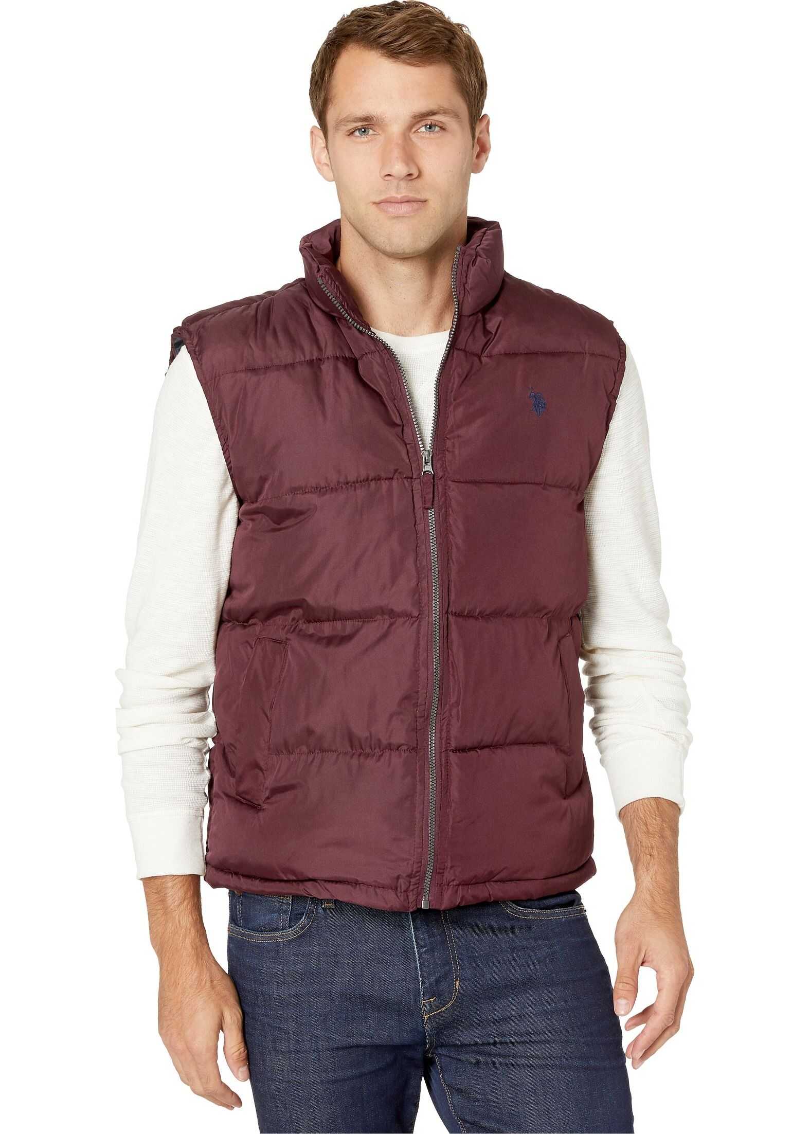 U.S. POLO ASSN. Signature Vest Port Wine