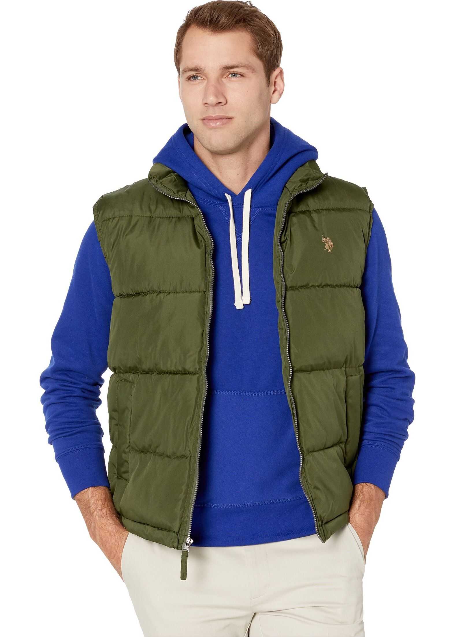 U.S. POLO ASSN. Signature Vest Rifle Green