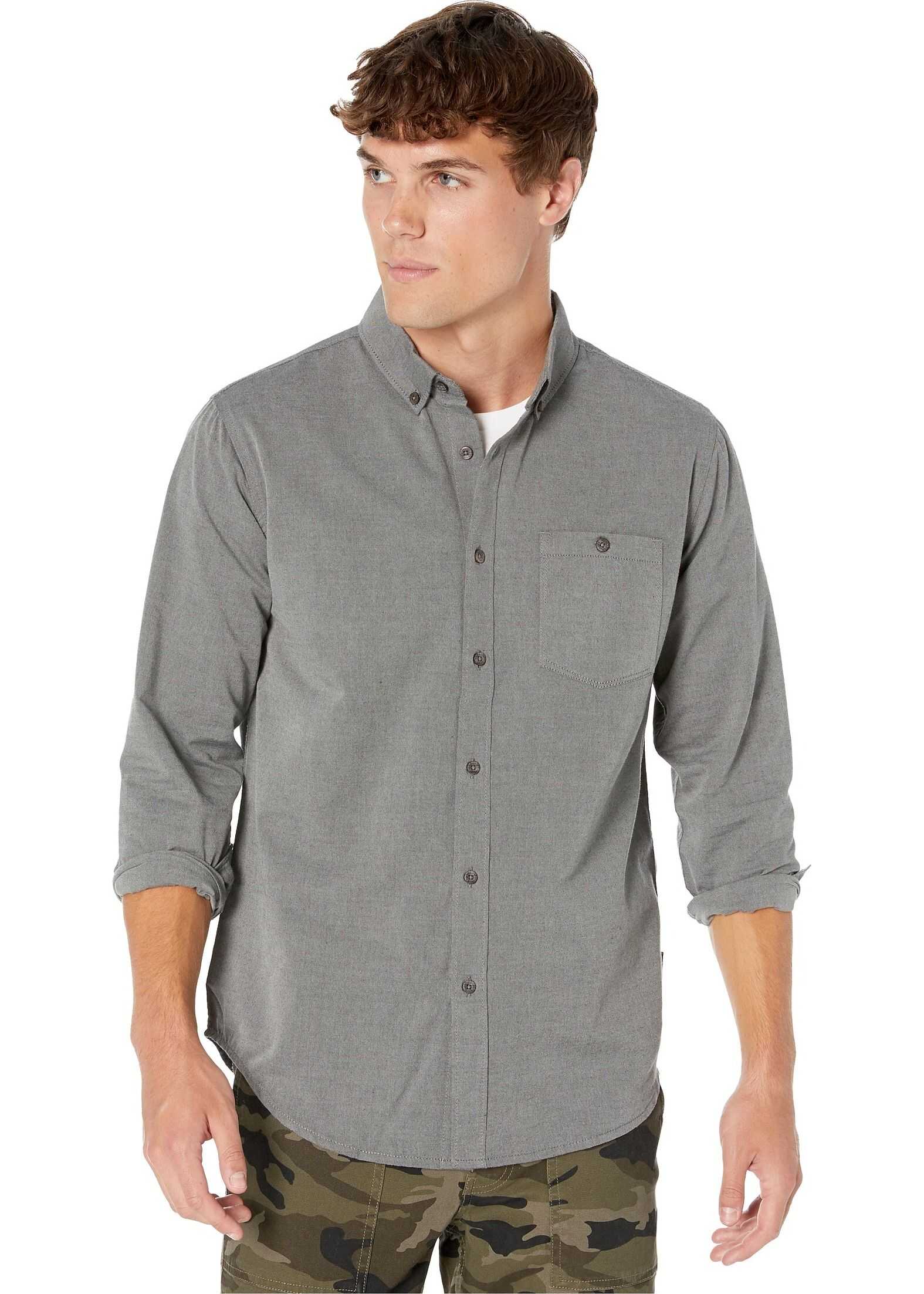 Camasa Billabong All Day Long Sleeve Woven Charcoal