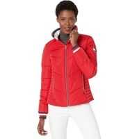 Geci de iarna 25" Chevron Puffer Rib Collar/Cuff Femei